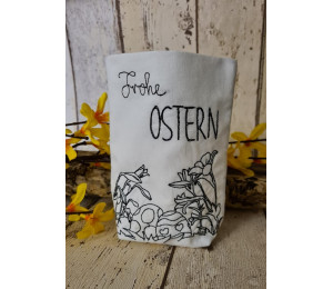 Stickserie - ITH Lichtbeutel Ostermorgen - 3 Motive & 4 Größen